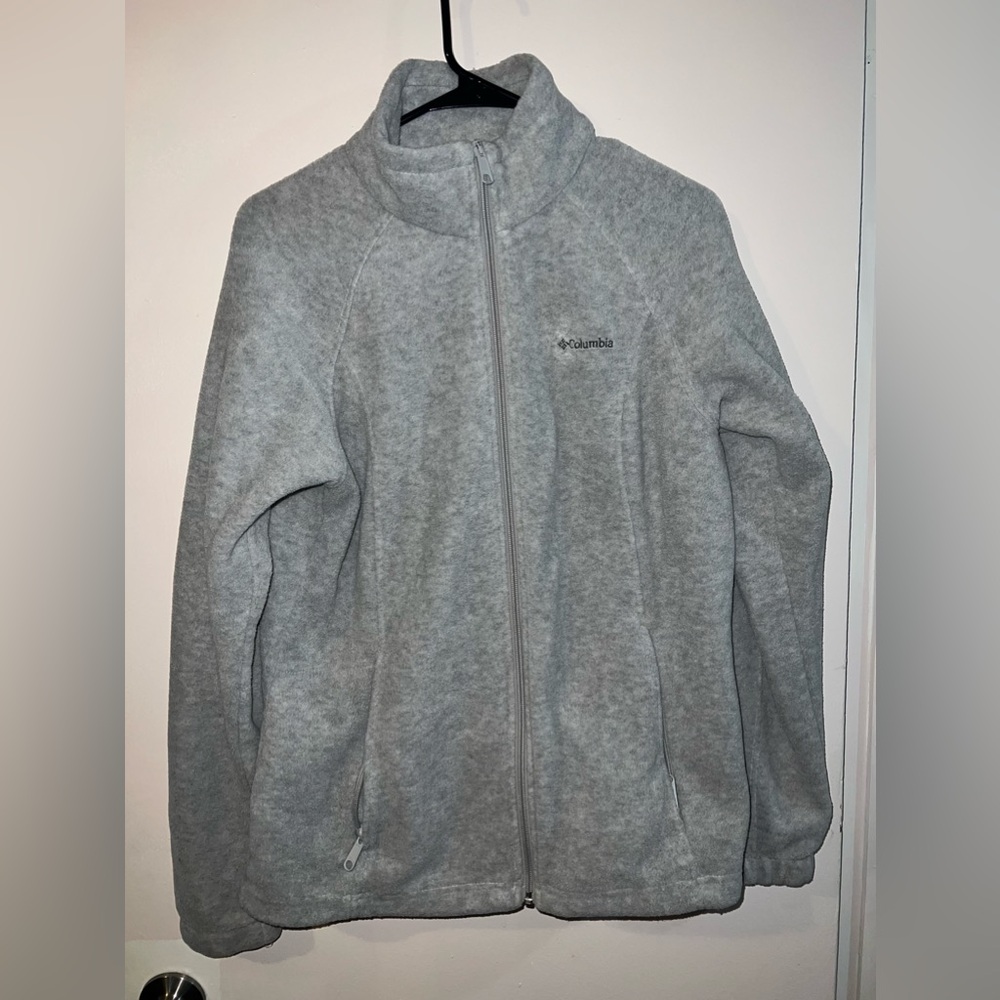 🩶Grey Columbia ZipUp Fleece Jacket🩶